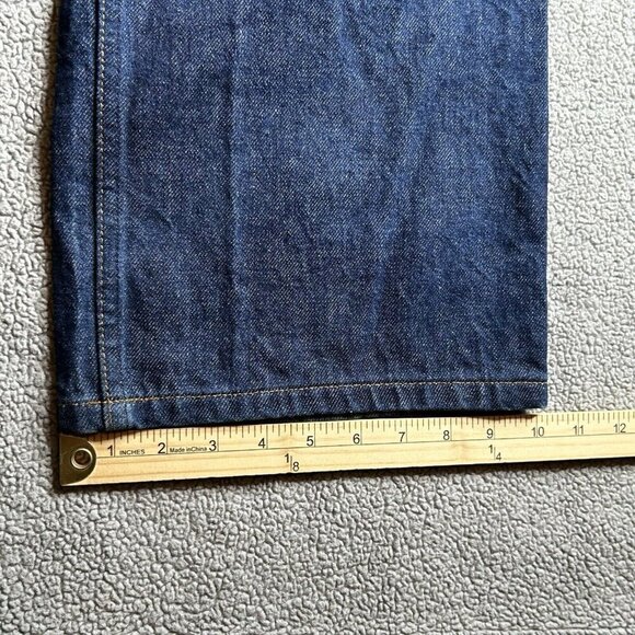 Vintage 70s Levis Jeans Orange Tab Talon 42 Zipper Mens 44x32 Indigo Made in USA - Picture 13 of 13